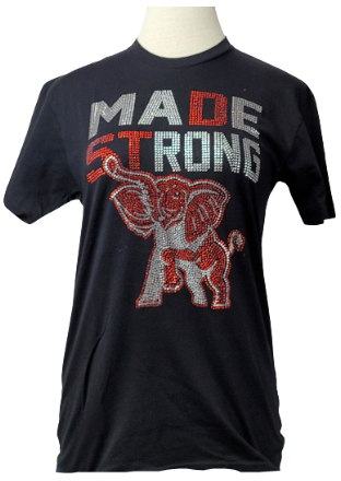 DST MaDe STrong Rhinestone Ladies Sized Tee