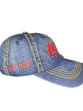 Load image into Gallery viewer, DST Denim 1913 TR Gold Stitch Denim Cap (Blue Denim)
