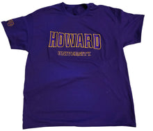 Load image into Gallery viewer, Omega Psi Phi HU Purple T-shirt
