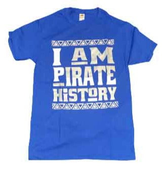 Hampton University Unisex I Am Pirate History
