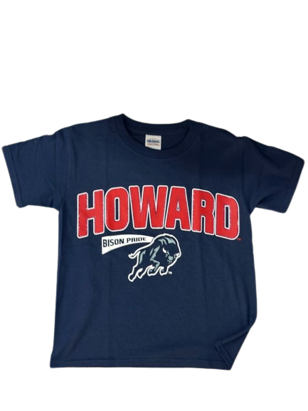 Children's Howard Bison Tee | Screen-Printed Shirt
