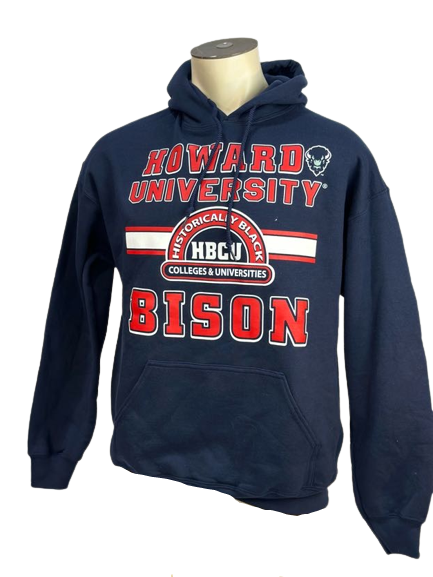 Howard University HBCU Bison | Screen-Printed Hoodie