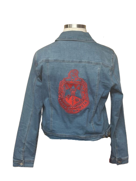 Delta Sigma Theta Denim Jacket