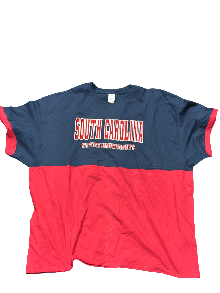 SCSU Embroidered Color-block Tee Style 01