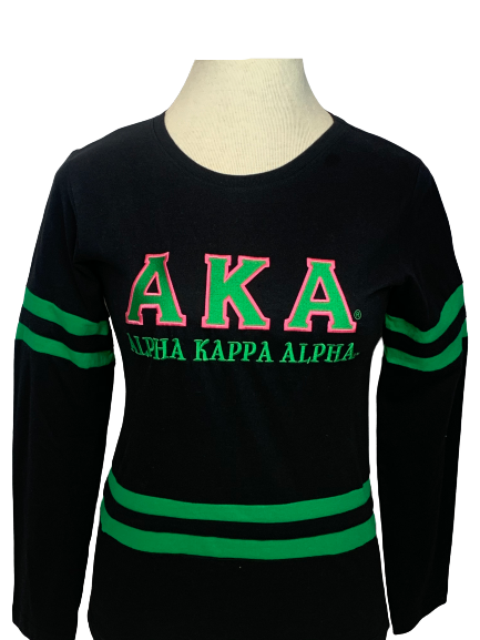 AKA Embroidered  Long Sleeve Jersey