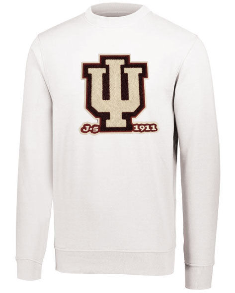 ΚΑΨ Chenille Indiana U J-5 1911Crewneck Sweatshirt