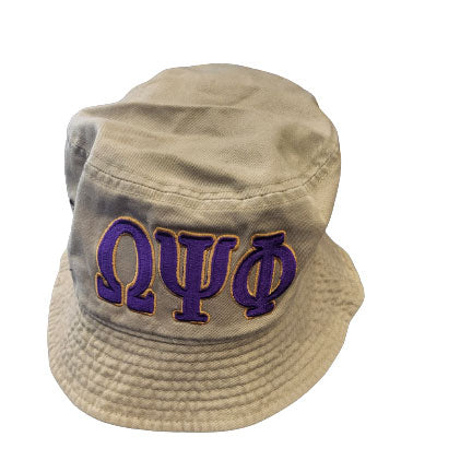 Omega Psi Phi Symbols Style 1 Bucket Cap