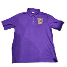 Load image into Gallery viewer, ΩΨΦ Dri Fit Life Member Shield Golf Shirt
