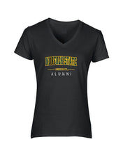 Load image into Gallery viewer, Norfolk State University Embroidered Ladies Fit V-neck T-shirt
