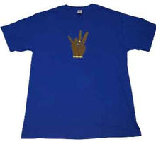 Load image into Gallery viewer, Sigma Gamma Rho Embroidered Chenille Hand Symbol Tee
