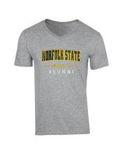 Load image into Gallery viewer, Norfolk State University Unisex Cut V-neck T-shirt
