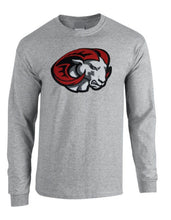 Load image into Gallery viewer, WSSU Big Ram Energy Embroidered Chenille Long Sleeve Tee
