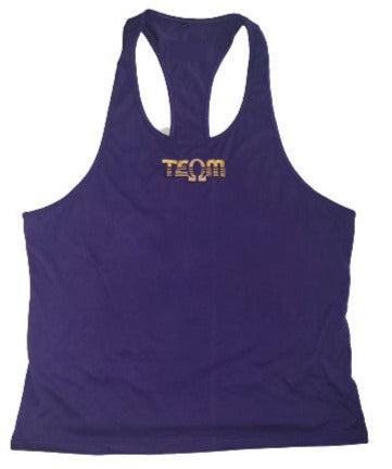 Omega Psi Phi TEΩM Stringer Tank Top Purple