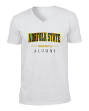 Load image into Gallery viewer, Norfolk State University Unisex Cut V-neck T-shirt
