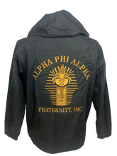 Load image into Gallery viewer, ΑΦΑ Hooded | Embroidered  Rain Jacket

