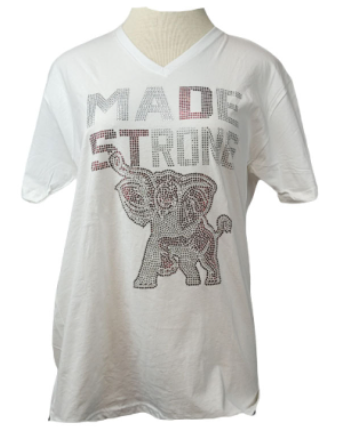DST MaDe STrong Rhinestone Ladies cut