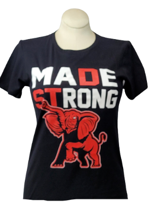 DST MaDe STrong Ladies Cut Graphic Tee