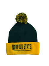 Load image into Gallery viewer, Norfolk State University Pom Pom | Beanie
