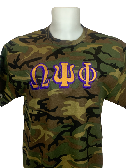 ΩΨΦ Camouflaged | Shirt