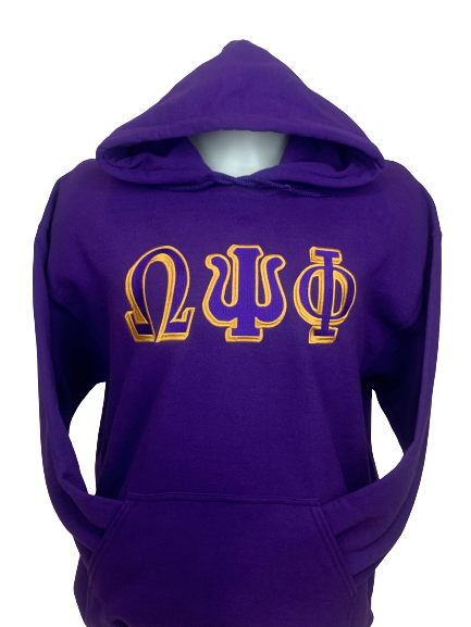 ΩΨΦ | Embroidered Hoodie