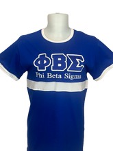 Load image into Gallery viewer, ΦΒΣ Embroidered Custom Stripe Shirt (Limited Edition) | Shirt
