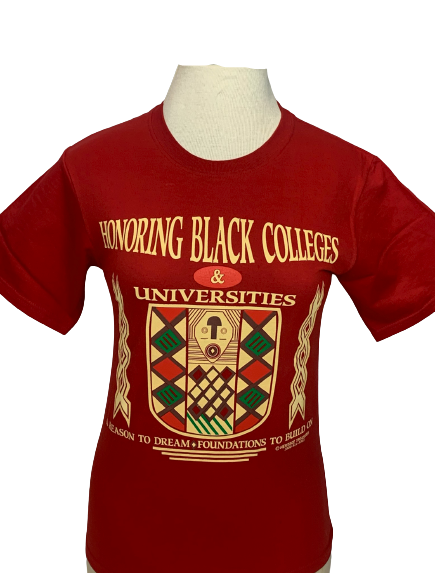 Honoring HBCUs (African Mask Shirt) Red | Shirt