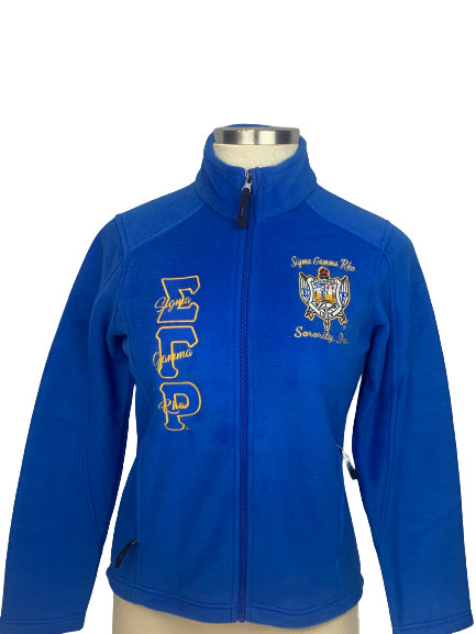 ΣΓΡ Embroidered Fleece Zipper | Jacket