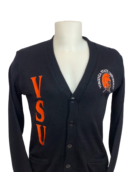 VSU Varsity Letters | Embroidered Cardigan